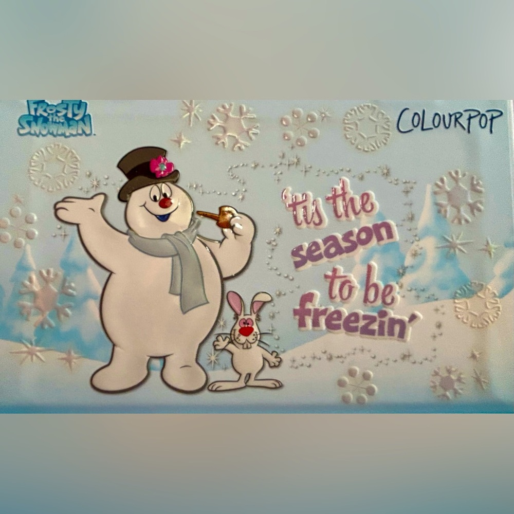 Frosty The Snowman x Colourpop Palette